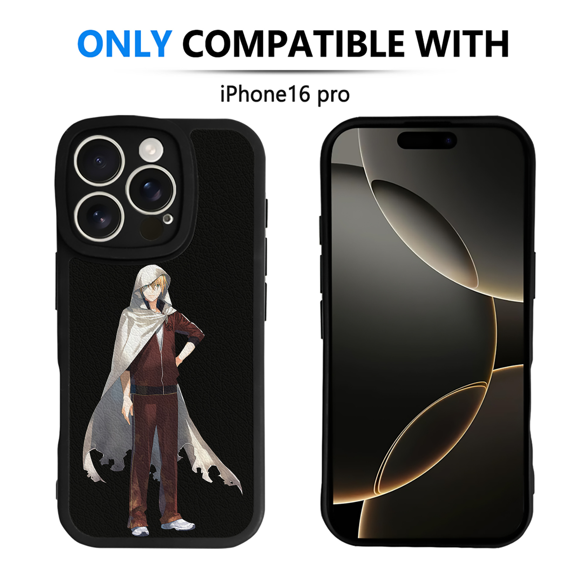 （画像用） 刀剣乱舞 Touken Ranbu 【iPhone 16シリーズ対応】シリコンスマホケース（レザー調） 材質：シリコン